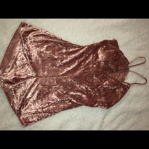 Rose romper lace back